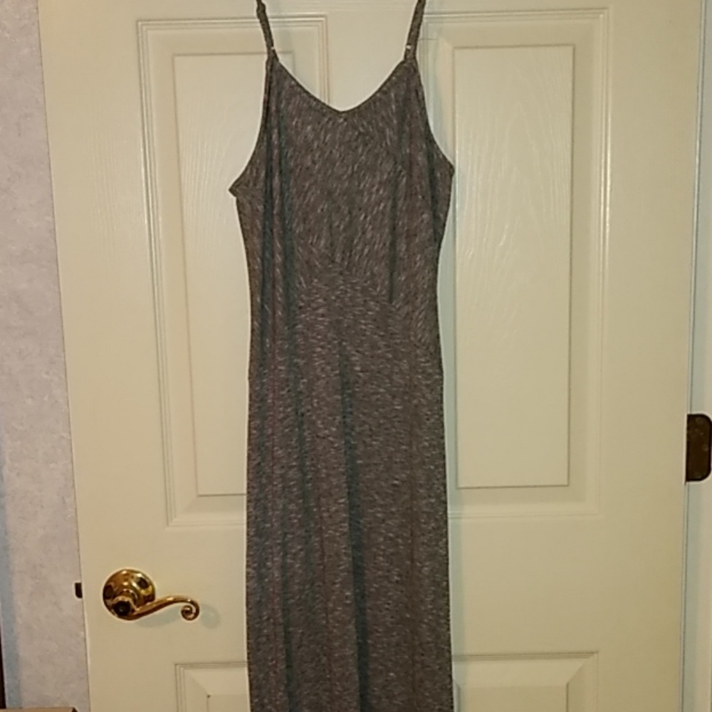 Knit Maxi grey dress